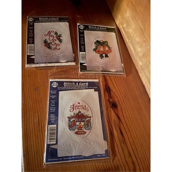 Stitch A Card x3 - Picture 1 of 2